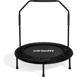 VirtuFit Opvouwbare Fitness Trampoline met Handvat - Zwart - 100 cm