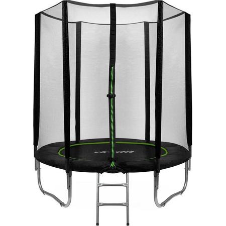 VirtuFit Trampoline met Veiligheidsnet - Zwart - 183 cm