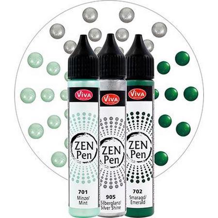 Zen-pen set van 3 farbe der mitte