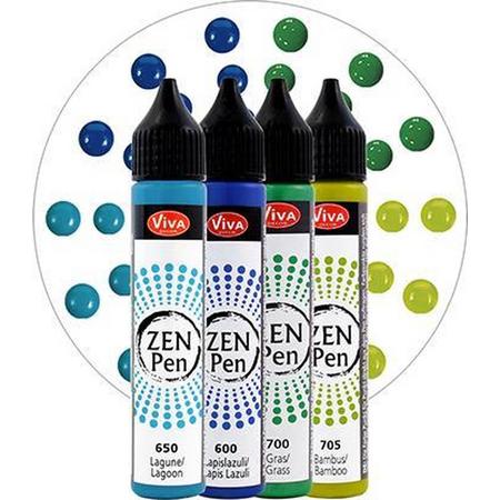 Zen-pen set van 4 kraft der natur