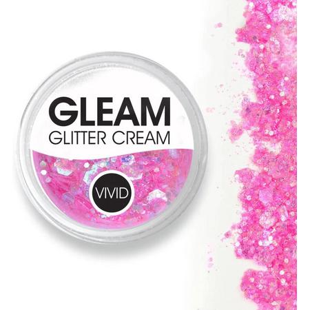 Vivid Gleam Glitter Cream - Princess Pink (30gr)