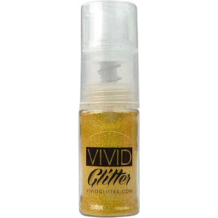 Vivid Glitter Fine Mist Spray Pump - 24K Gold (14ml)