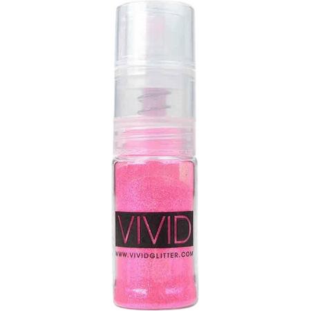 Vivid Glitter Fine Mist Spray Pump - Pink Kiss (14ml)