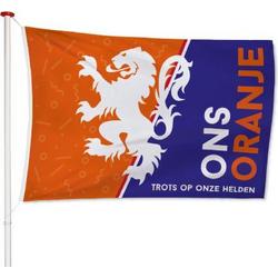 EK Vlag Ons Oranje 100x150cm