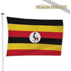 Oegandese Vlag Oeganda 100x150cm
