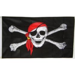 Piratenvlag groot 90x150cm
