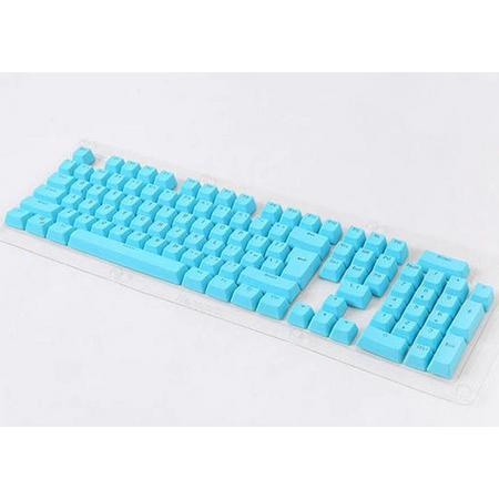 Keycaps - Blauwe Keycaps - Blue keycaps - Double Shot Keycaps - Pbt Keycaps - Double Shot keycaps - Toetsenbord Key Caps