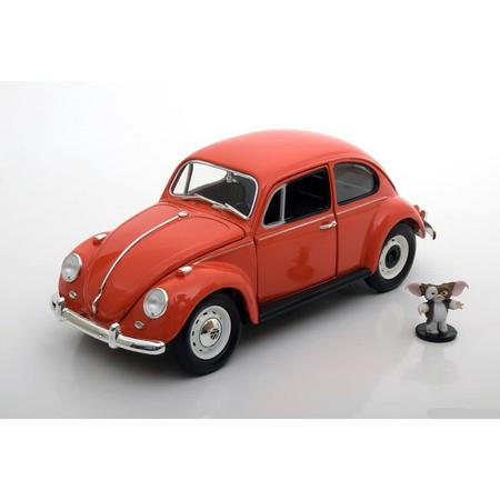 Volkswagen Beetle 1967 with Gizmo Figure - Gremlins (1984) Rood 1-18 Greenlight Collectibles
