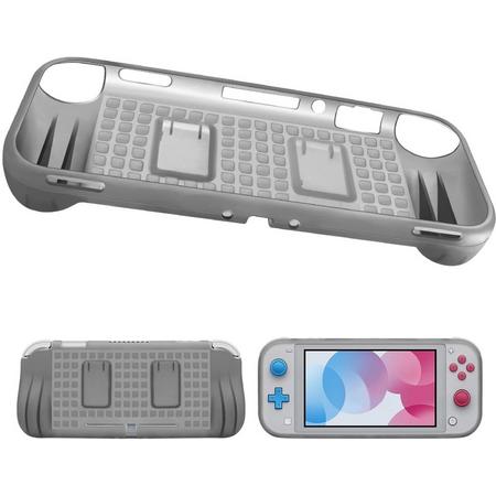 Nintendo Switch Lite Siliconen Transparant  Case TPU - Beschermhoes - Protector Case