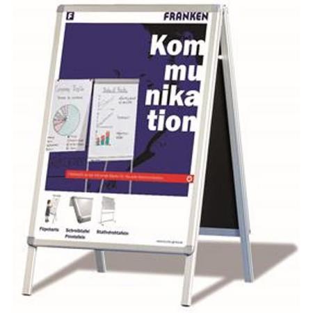 Stoepbord A2 poster In- & Outdoor aluminium Franken