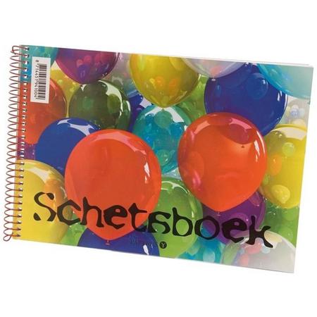 Wh Schetsboek ballon 20 x a5