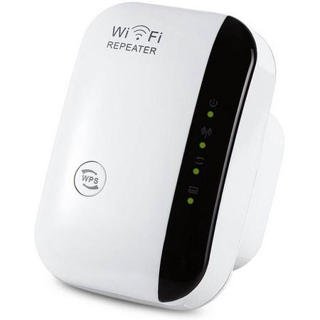 WiFi Versterker/Repeater en Range Extender via Stopcontact - 300 Mbps