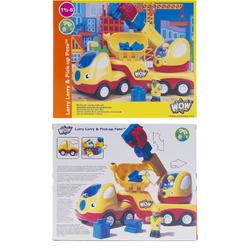 bouw vrachtwagen - Larry Lorry & pick up Pete - Wow toys