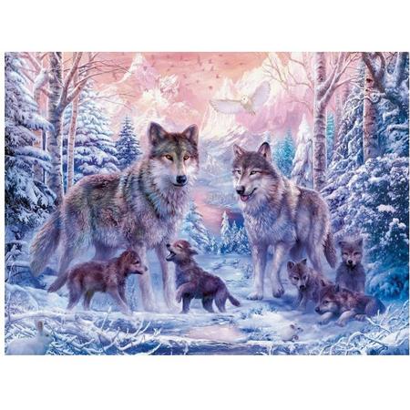 Diamond painting - Wolf - 30x45 cm