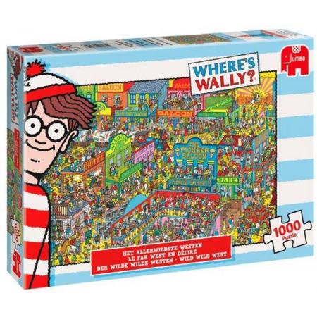 Waar is Wally? Het Allerwildste Westen - Puzzel - 1000 stukjes
