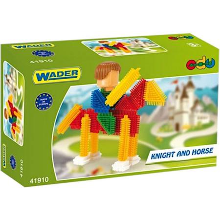 Wader Bouwblokken Needle Blocks Knight And Horse