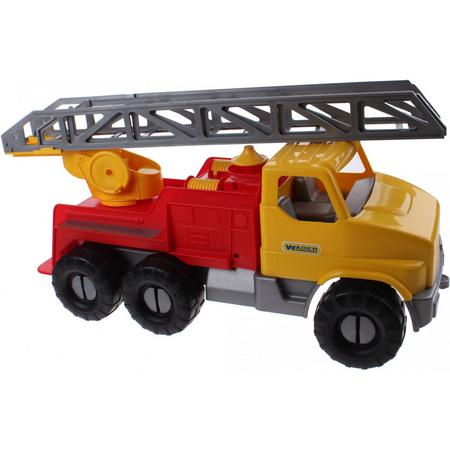 Wader Speelgoed Ladderwagen Geel 52 Cm