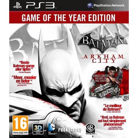 Batman: Arkham City - Game of the Year Edition (English/Polish) /PS3