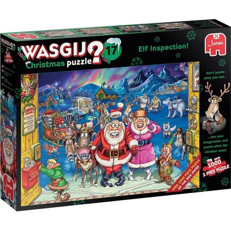 Wasgij Christmas 17 Elfinspectie puzzel - 2x1000 stukjes