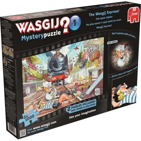 Wasgij Mystery 1 Express 2 in 1 - Puzzel - 1000 stukjes