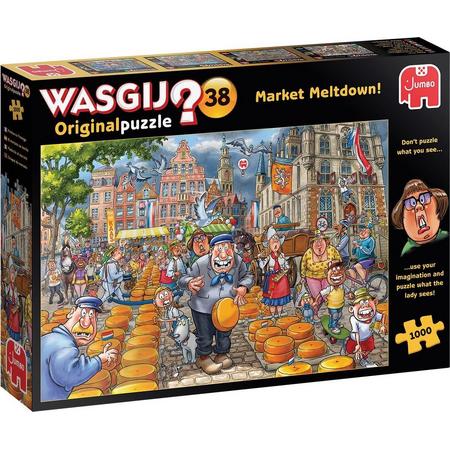 Wasgij Original 38 Kaasalarm puzzel - 1000 stukjes