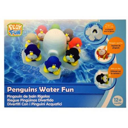 Penguin water fun