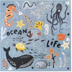 Wee Gallery - Floor Puzzle - Ocean Life