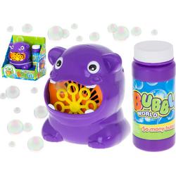 Bubble machine hippo hippo