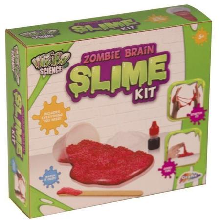 Weird Science Zombie Brain Slime Kit ( roze Korrel)