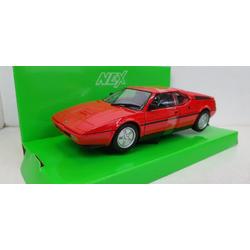 BMW M1 Rood 1:24 Welly