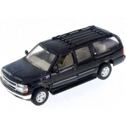 2001 Chevrolet Suburban Black – Welly 1:36