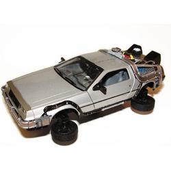 BACK TO THE FUTURE 2 - 1983 Delorean Flying Wheel Version 1:24 scale