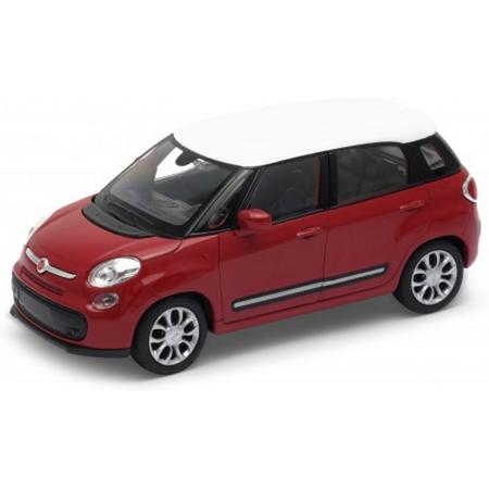 Fiat 500L 2013 WELLY 43658 rood
