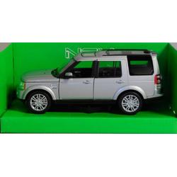 Land Rover Discovery 4 1:24 Welly Zilver