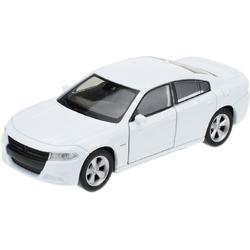 Modelauto Dodge Charger 2016 wit 1:34