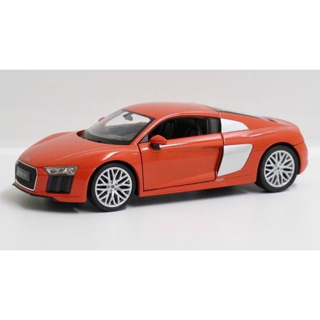 Welly 1/24 Audi R8 V10 - 2016, Rood