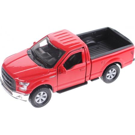 Welly Miniatuur Ford F-150 Rood