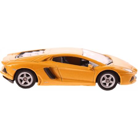 Welly Schaalmodel 1:60 Lamborghini 7 Cm Geel