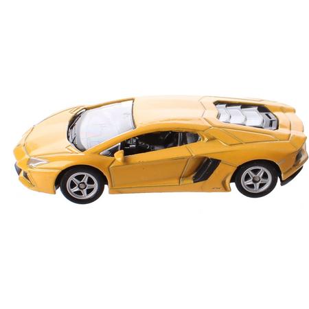 Welly Schaalmodel Next 1: 60 Lamborghini Geel 6,5 Cm