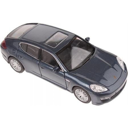 Welly Schaalmodel Porsche Panamera S Donkerblauw
