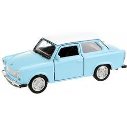 Welly Trabant Auto Lichtblauw/ Wit 10,5 Cm