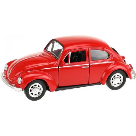 Welly Volkswagen Beetle Rood 11 Cm