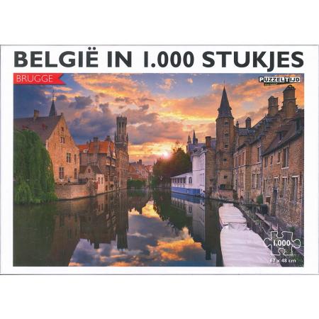 Puzzel - Legpuzzel - 1000 stukjes - België - Brugge
