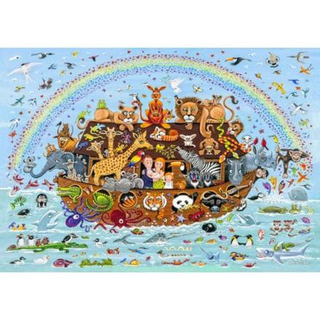 Noah`s ark - peter barrett - puzzel - wentworth - hout - 40 - 12.5 x 8.7