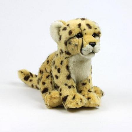 Laatste mini commentator WWF Cheetah - Knuffel- 23 cm - 8712269126873