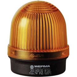 Werma Signaltechnik Signaallamp 200.300.00 200.300.00 Geel Continulicht 12 V/AC, 12 V/DC, 24 V/AC, 24 V/DC, 48 V/AC, 48