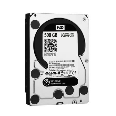 WD Black - Interne harde schijf - 500GB