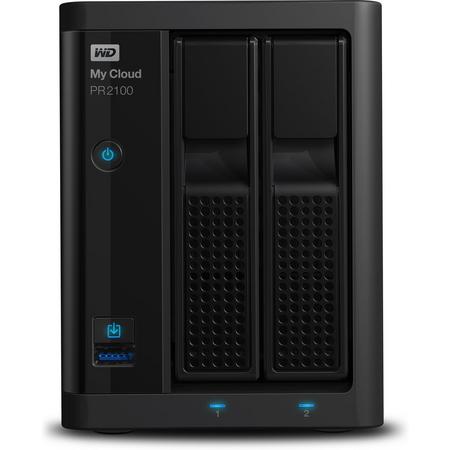 WD My Cloud Pro Series PR2100 0TB 2-bay NAS