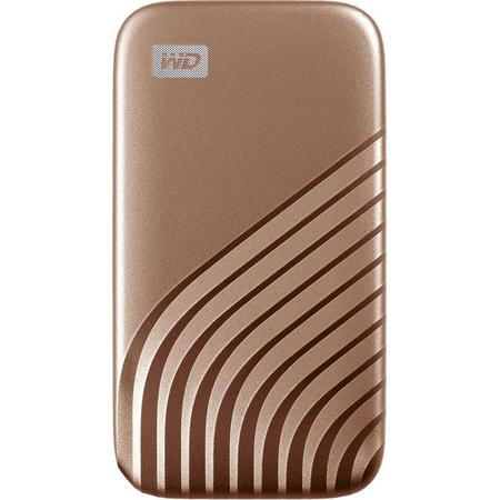 WD My Passport - Externe SSD - 500GB / Gold