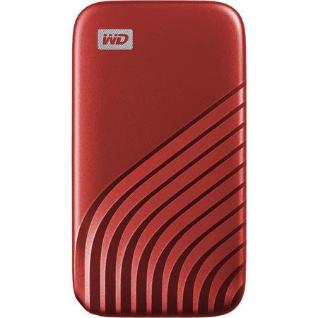 WD My Passport SSD - 500GB / Red